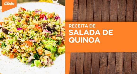 Receita: Salada de quinoa