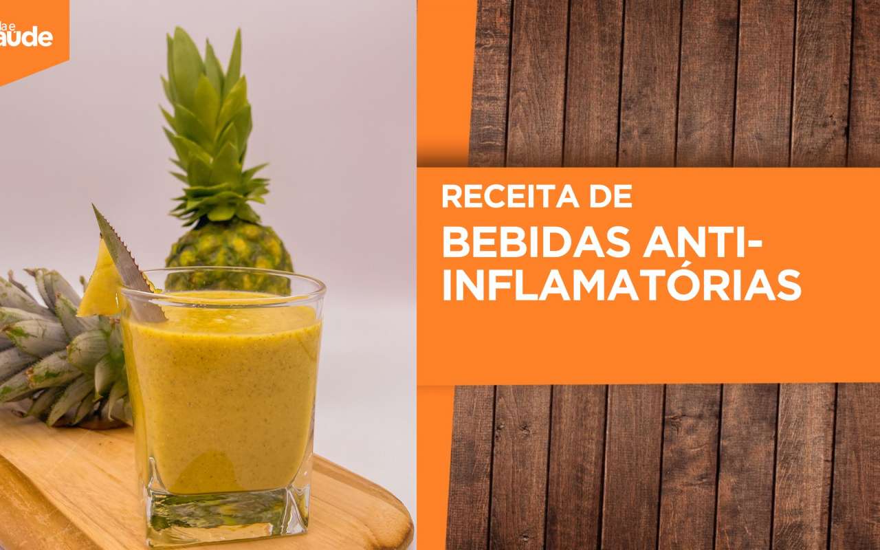 Receitas: Bebidas anti-inflamatórias