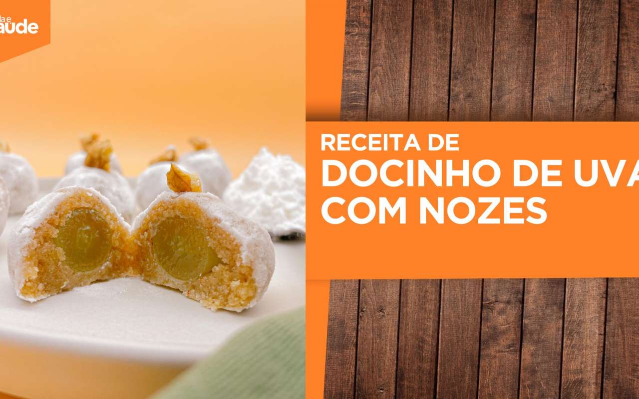 Receita: Docinho de uva com nozes