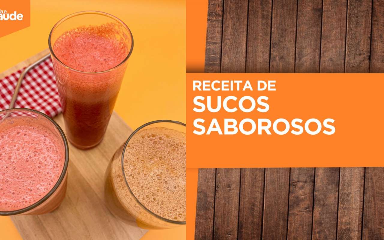 Receitas: Sucos saborosos